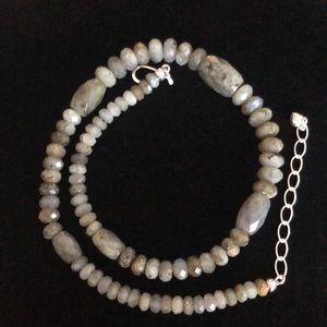 Jay King sterling silver 18 inch labradorite necklace